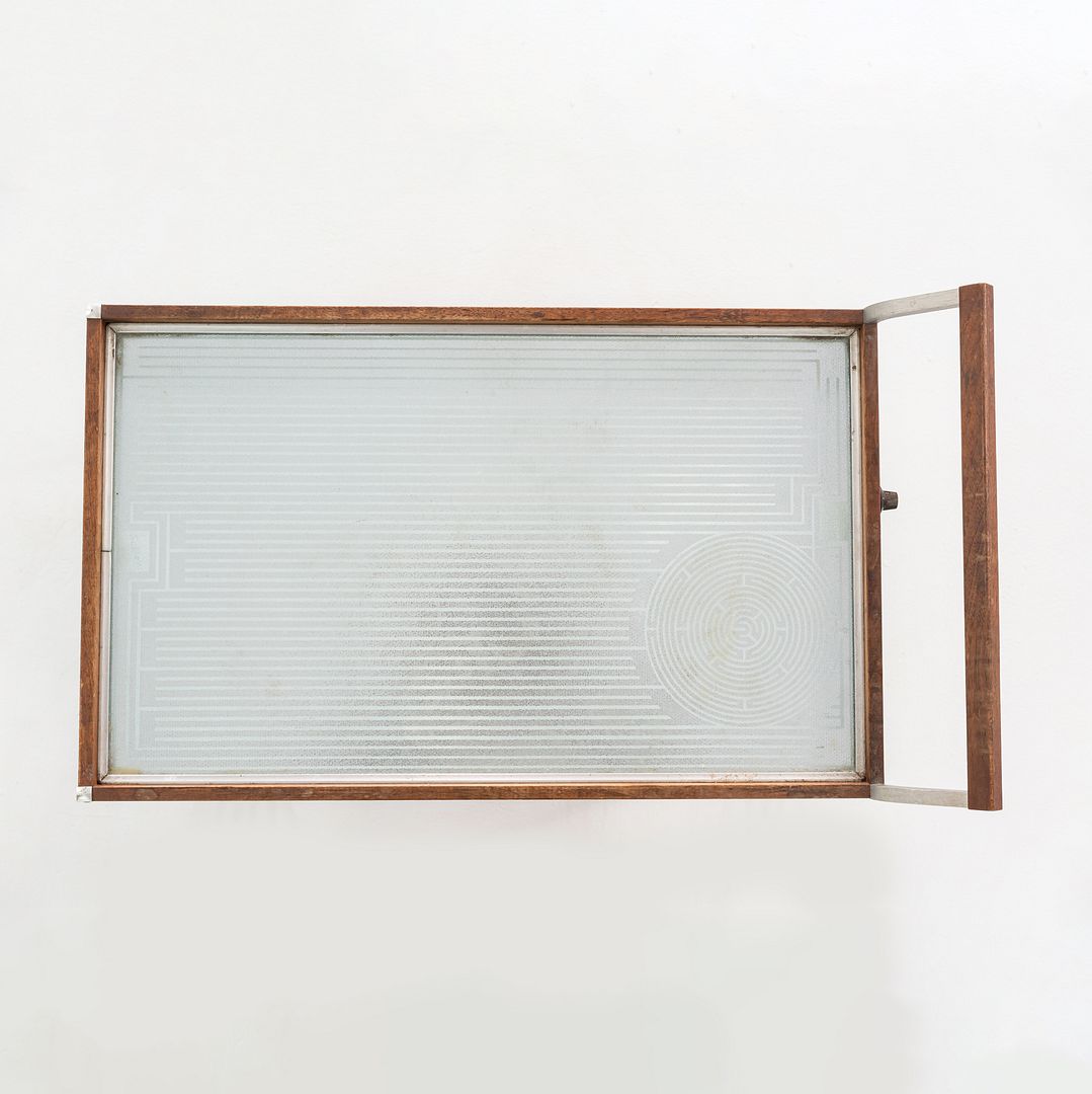 1960s Salton Hotable Two-Tier Heated Buffet Cart Aluminum & Walnut, Model H-358