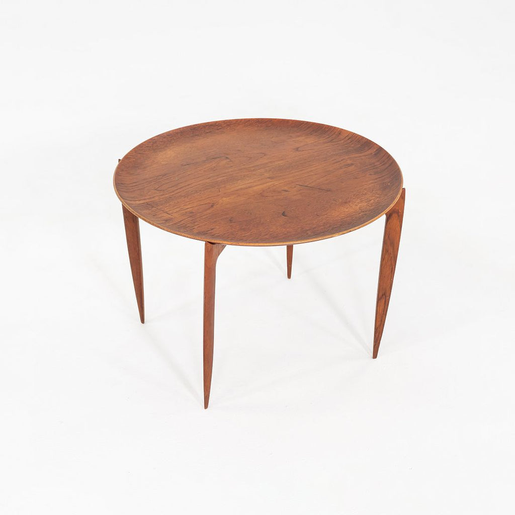 1960s H Engholm and Svend Aage Willumsen for Fritz Hansen Foldable Tray Table