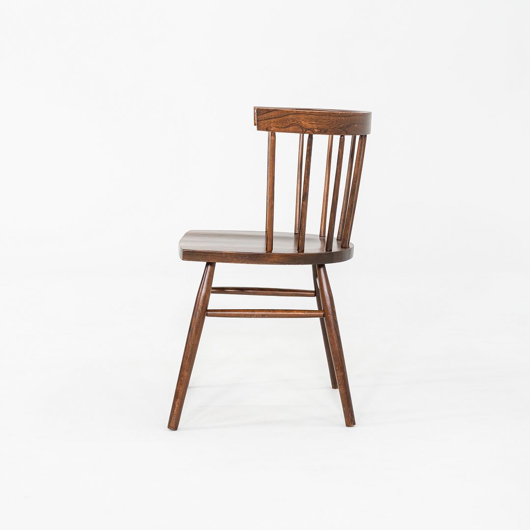 SOLD 1949 George Nakashima for Knoll N19 Straight Chair in Walnut, Freshly Refinished