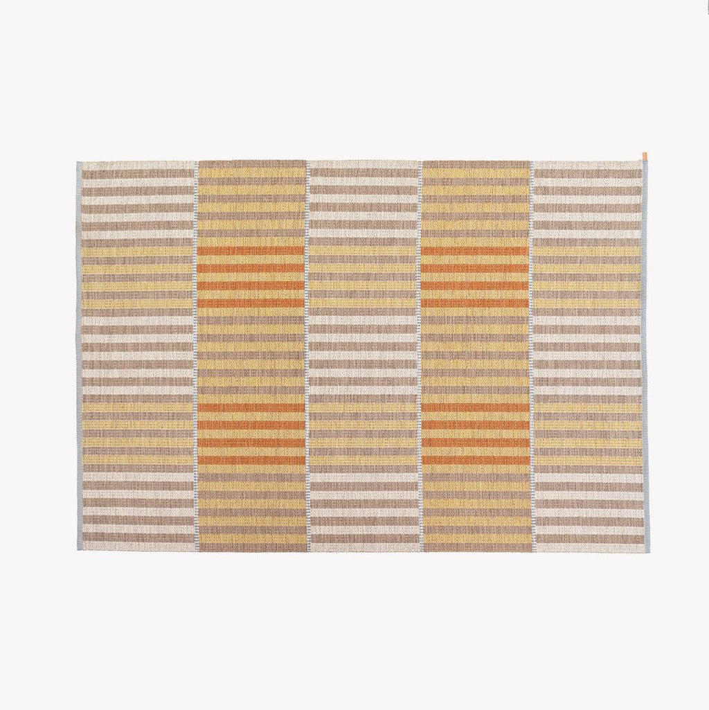 2024 Ingrid Dessau for Kasthall Karusell Rug 200x300cm Yellow Striped Pattern