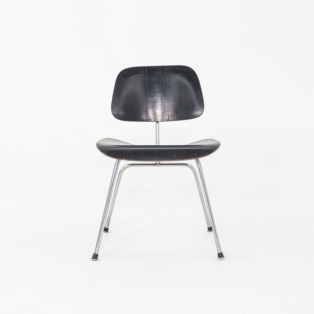 1954 Charles and Ray Eames for Herman Miller DCM Dining Chair w/ Ebonized Finish