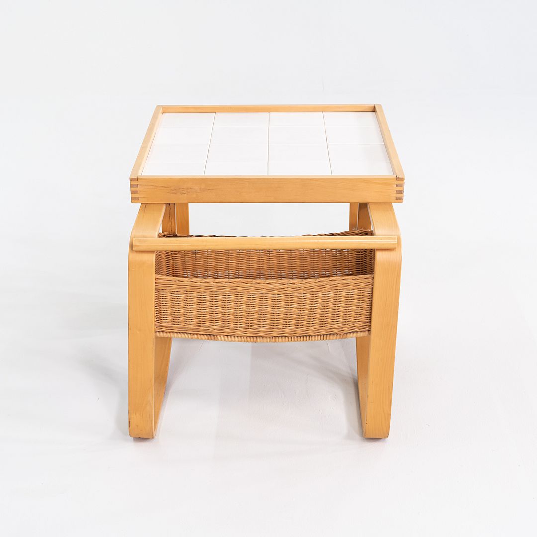 1970s Alvar and Aino Aalto for Artek Tea Trolley in Birch with Ceramic Tile