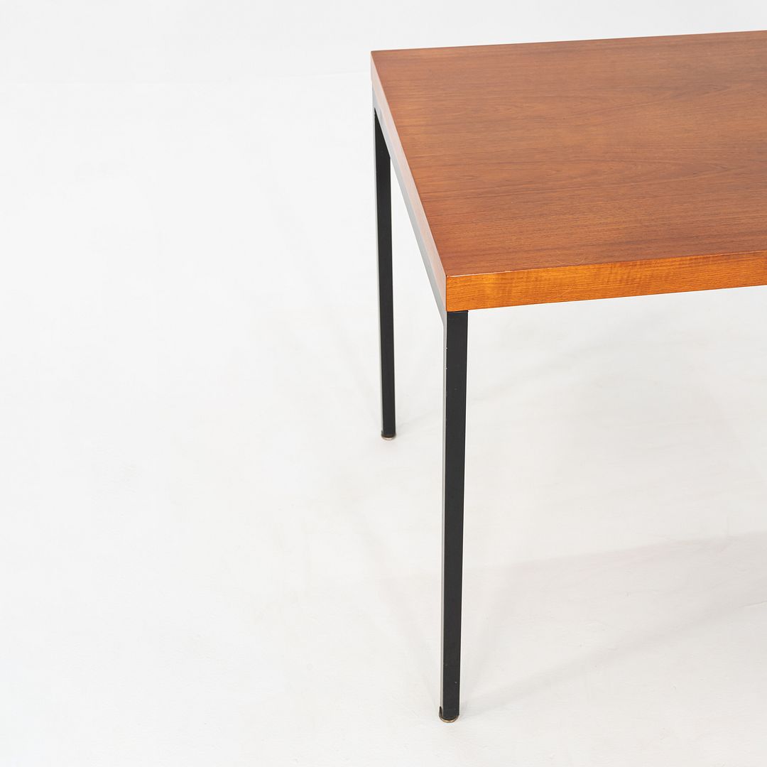 1960s Dieter Waeckerlin for Behr B Series Teak and Steel Desk 28 x 45 inches