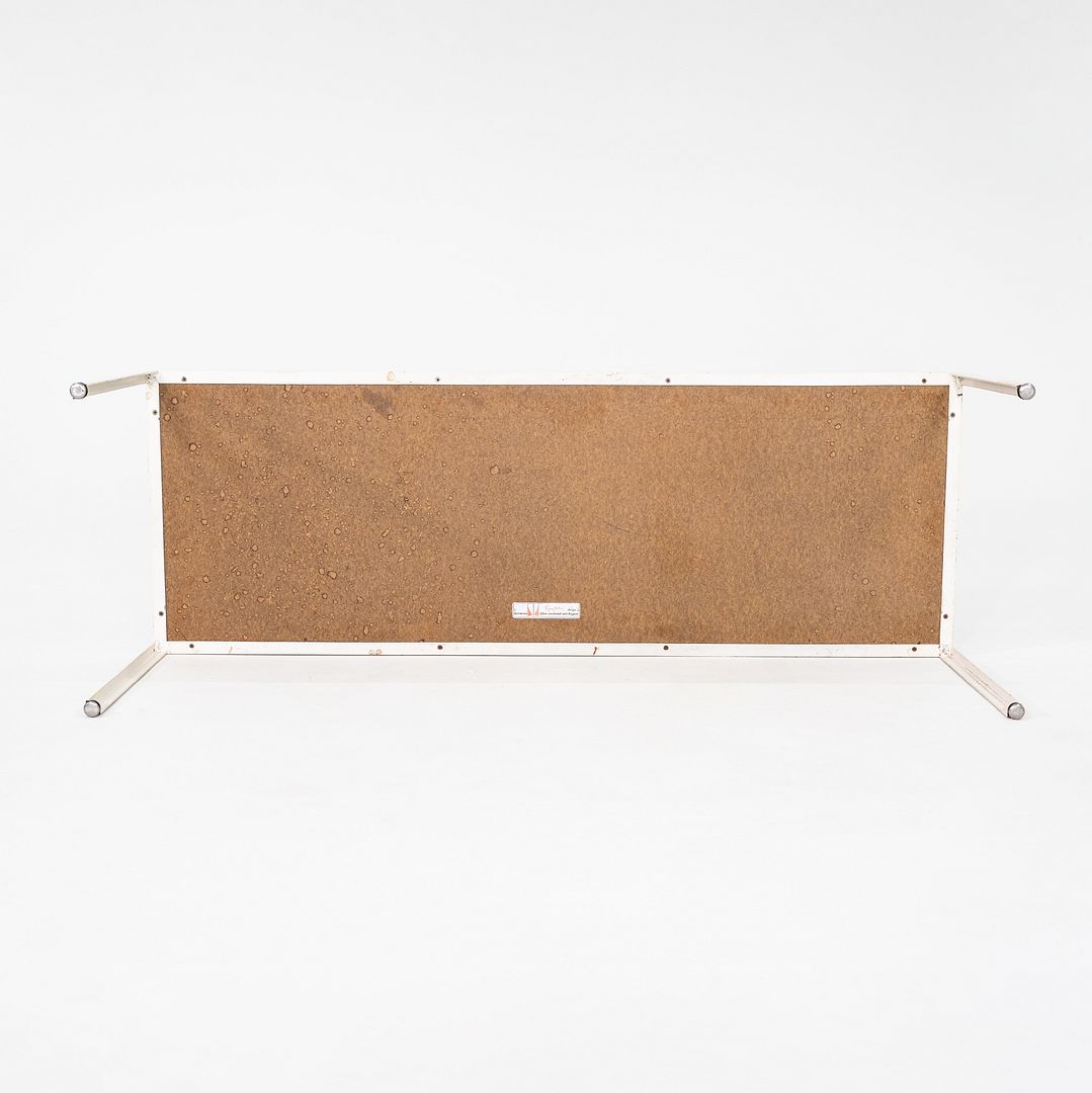 1950s George Nelson for Herman Miller Steel Frame Series 5150 Coffee Table White