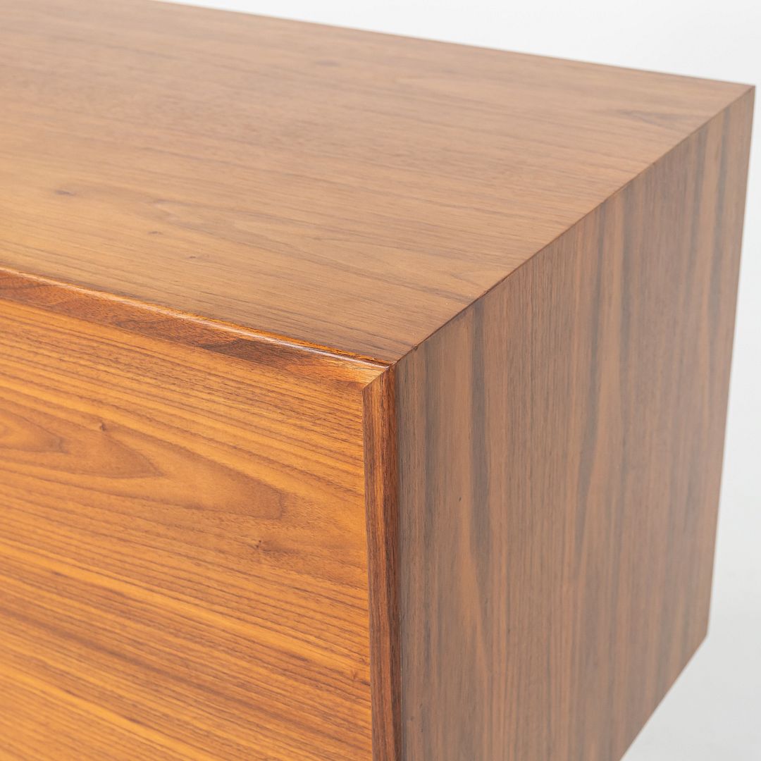 1970s Jens Risom Design 27 inch Cabinet / Nightstand in Walnut w/ One Drawer