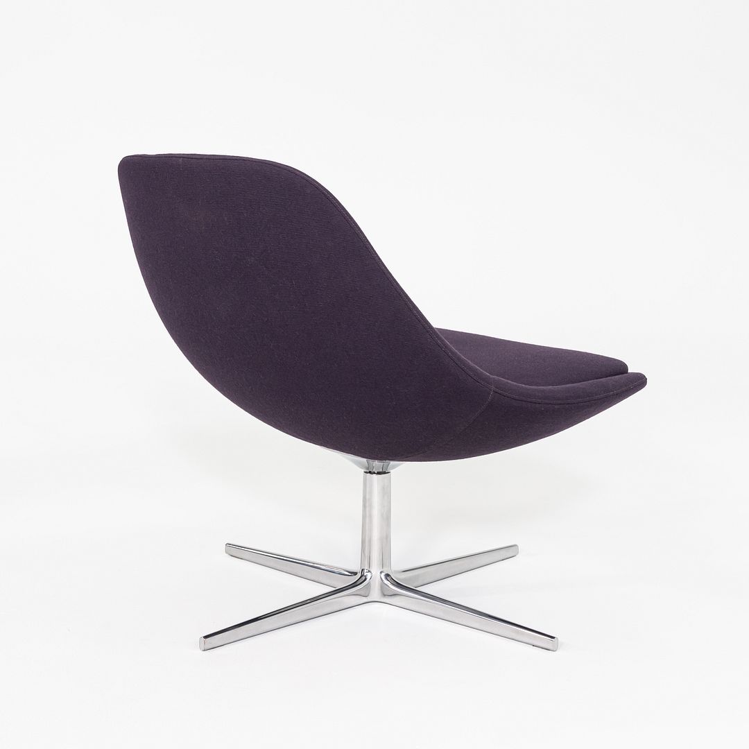 2010s Pair of Noé Duchaufour-Lawrance Chiara Swivel Lounge Chairs for Bernhardt