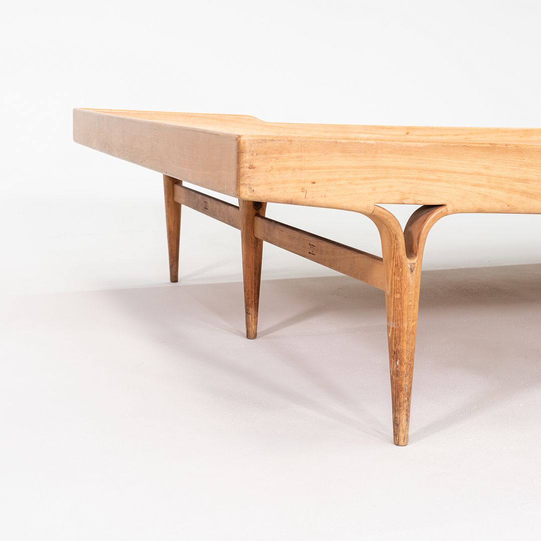 1960s Bruno Mathsson for Karl Mathsson Berlin 57 Full-Sized Day Bed Lounge Birch