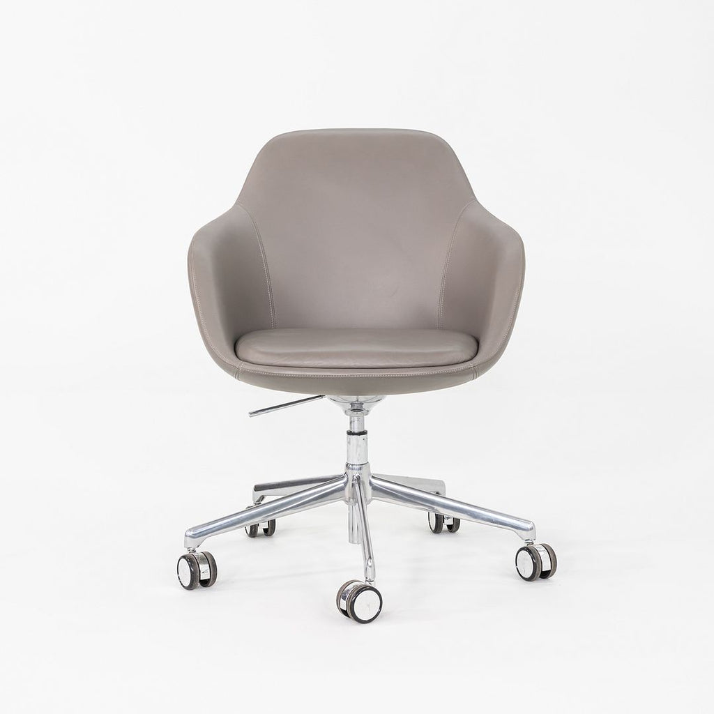 2020s Noe Duchaufour-Lawrance for Bernhardt Design Chantal Desk Chair in Grey