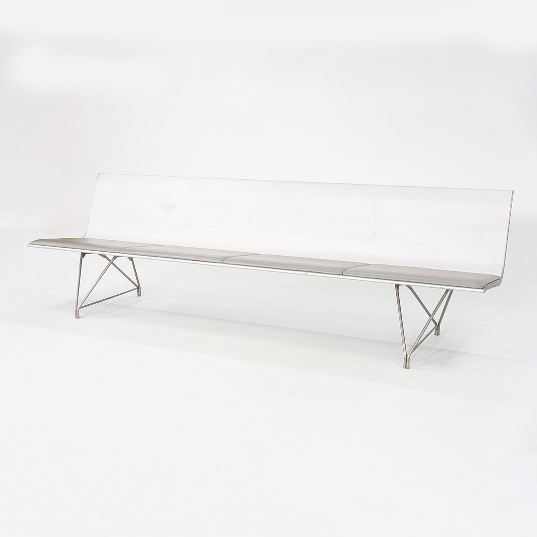 2010s Aero Bench by Lievore Altherr Molina for Sellex / Davis w/ Aluminum Frame