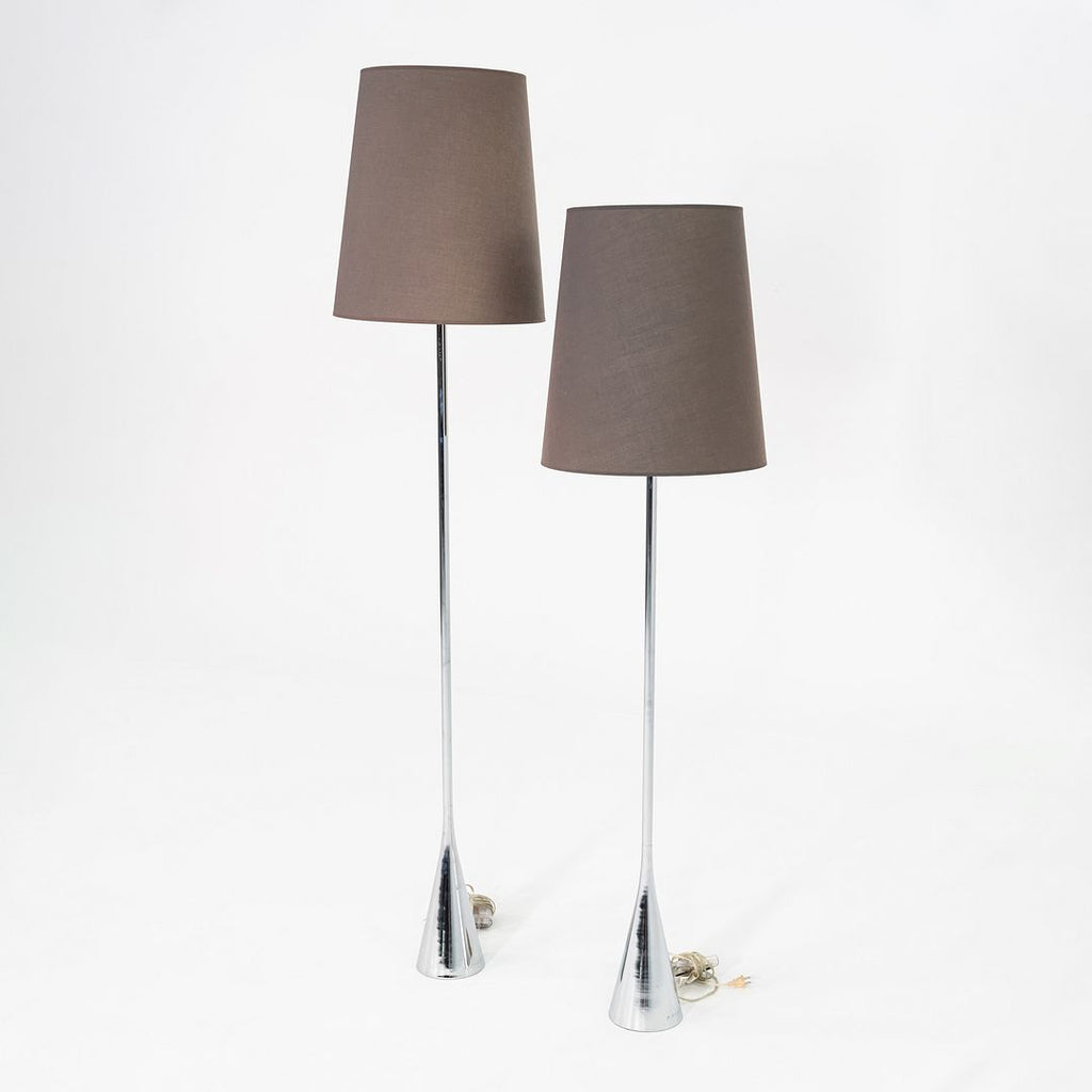 1990s Pair of Modernist Floor Lamps by Pascal Mourgue for Ligne Roset, France