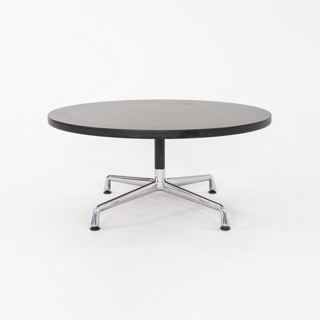 2010s Herman Miller 36 inch Eames Coffee Table in Black Laminate 2x Available