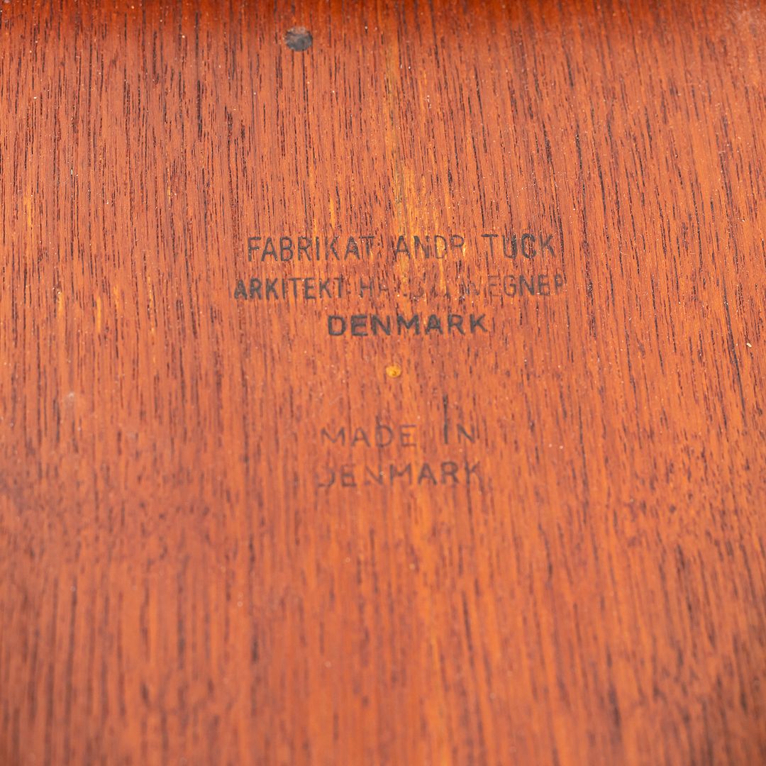 1960s Hans Wegner for Andreas Tuck Side Table or Coffee Table in Teak 30.7"