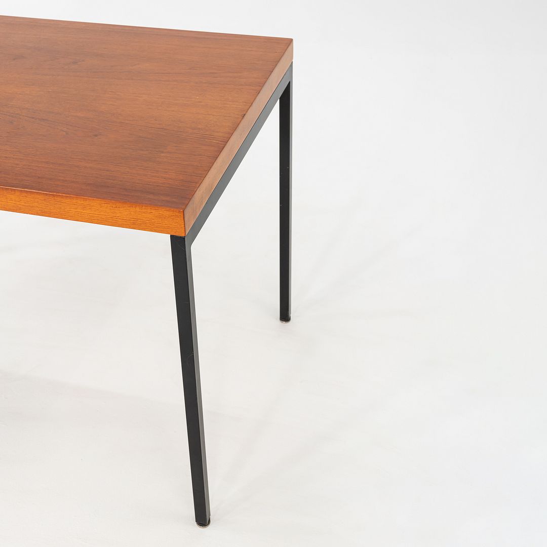 1960s Dieter Waeckerlin for Behr B Series Teak and Steel Desk 28 x 45 inches
