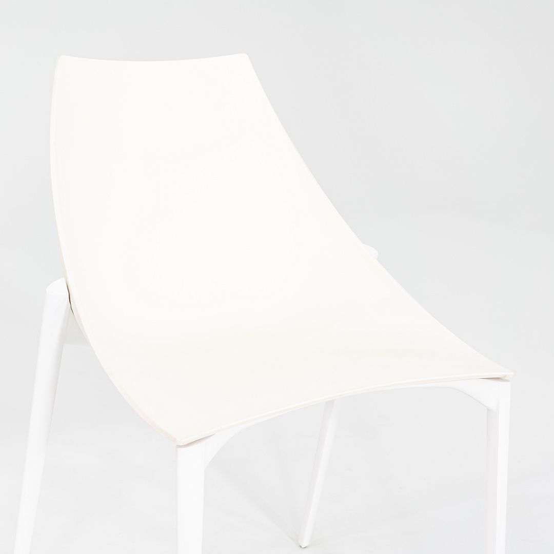 2020s Set of Six Marco Maran for Parri Hoop Stacking Dining Chairs in White