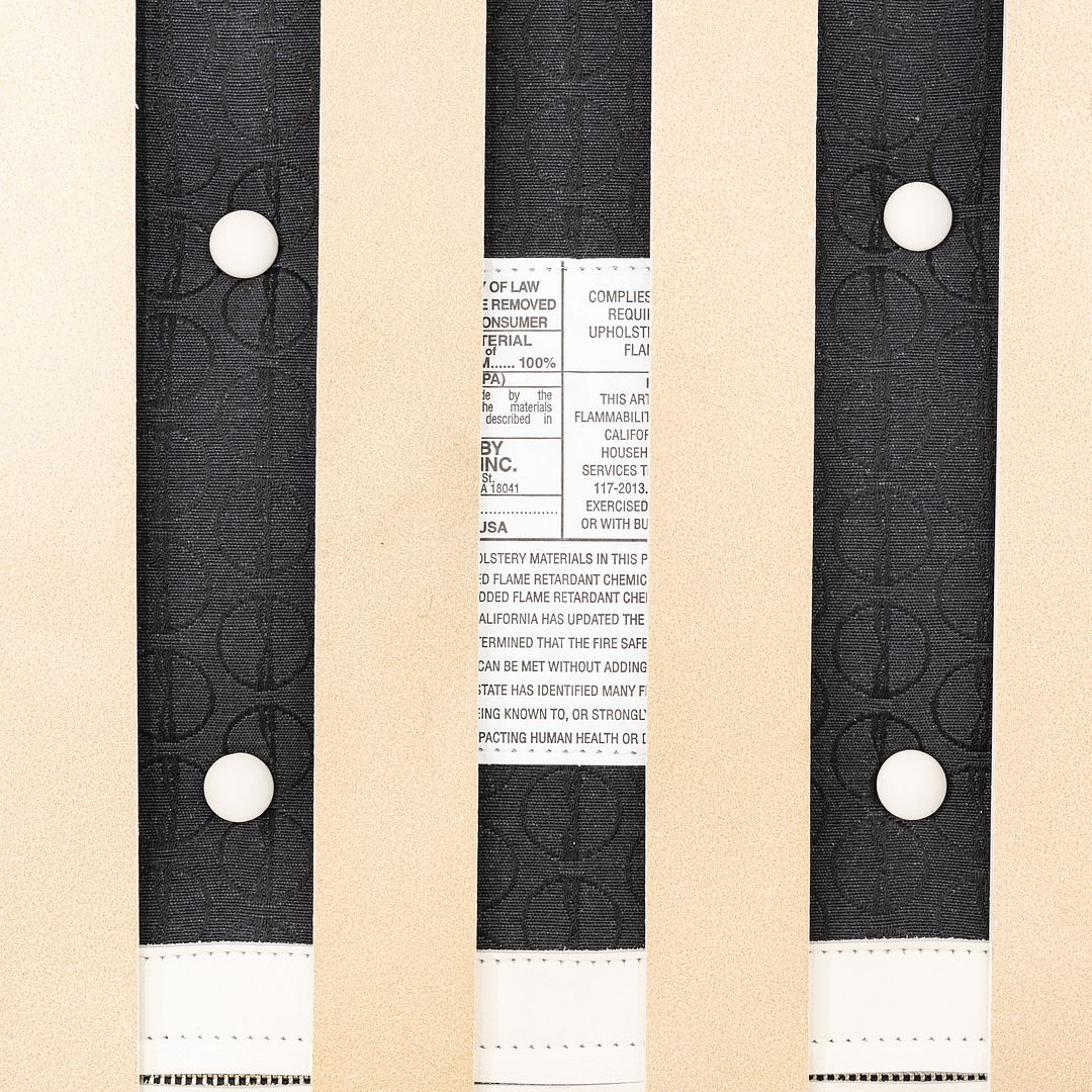 Mies Van der Rohe for Knoll + Gratz Barcelona Chair White w/ Gold Plated Frame