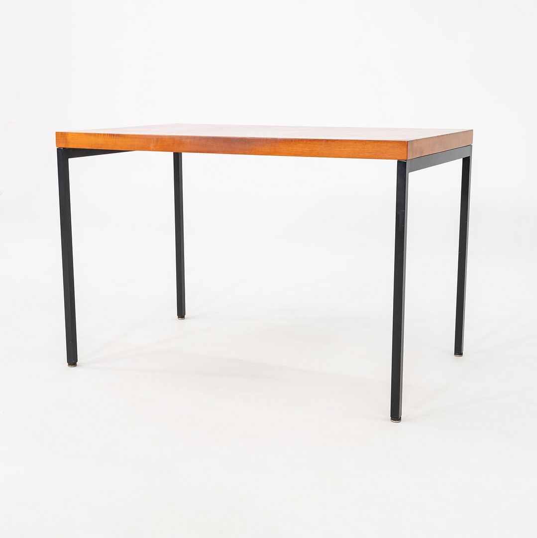 1960s Dieter Waeckerlin for Behr B Series Teak and Steel Desk 28 x 45 inches