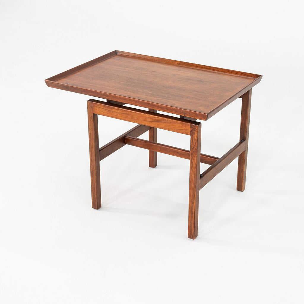 1970s Jens Risom Designs Side / End Table Comprised of Walnut 21x30x22 inches