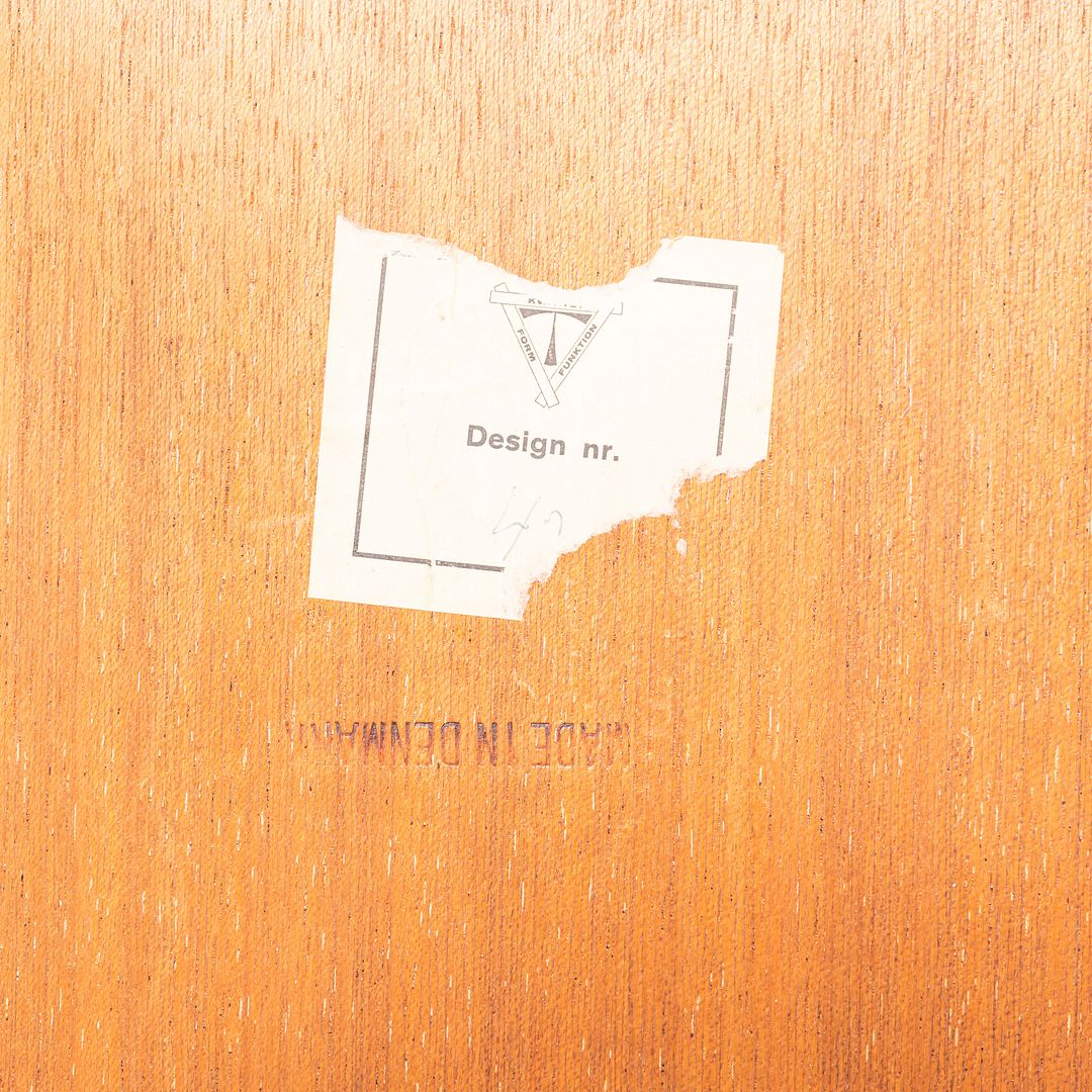 1960s Teak End Table by Kvalitet Form Function of Denmark 15 x 15 x 14 Inches