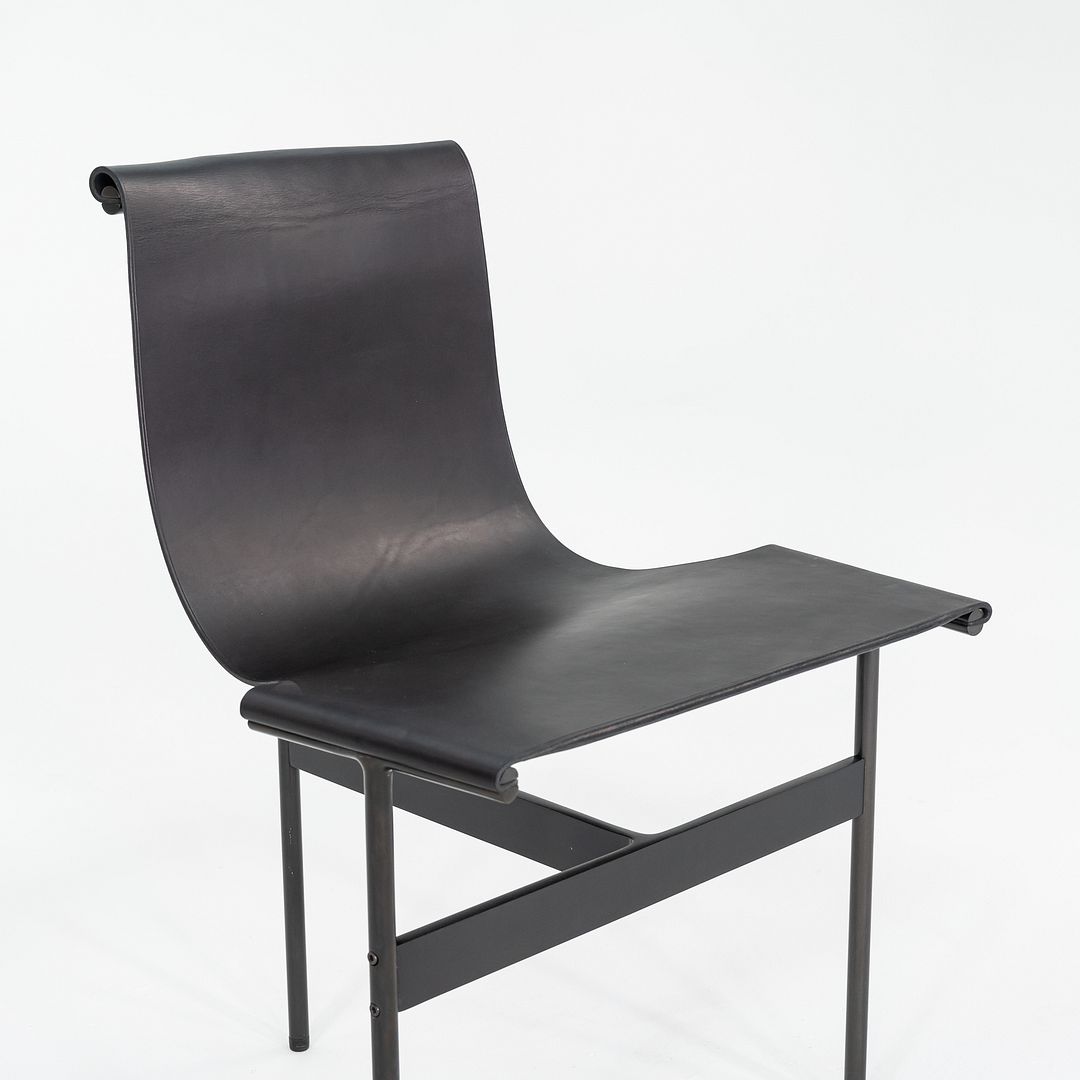 Set of Ten Katavolos Littell and Kelley for Gratz Industries TG-10 Chairs in Black