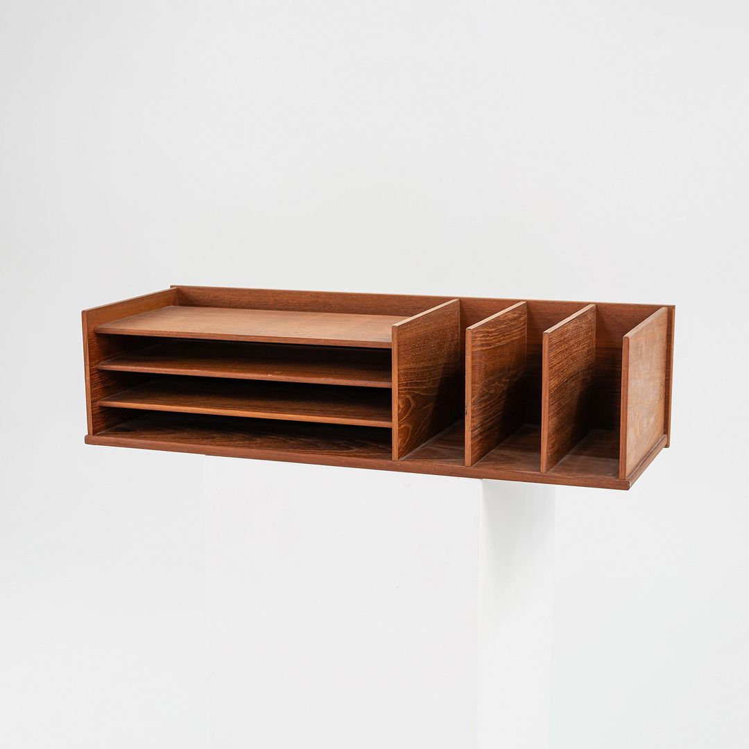 1960s 'Selectform' Teak Desk Organizer by Georg Petersens Mobelfabrik of Denmark