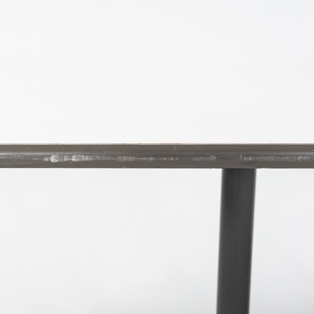 1960s Herman Miller Eames Segmented Dining Table / Conference Table in White