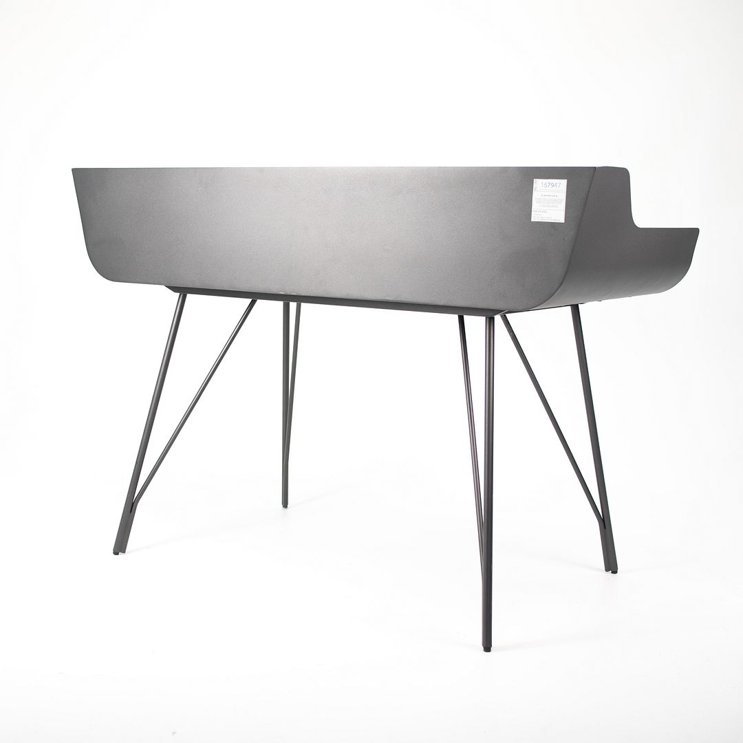 2020 Noori Desk by Nuevo Living w/ Steel Frame and Finished in Onyx (Black)