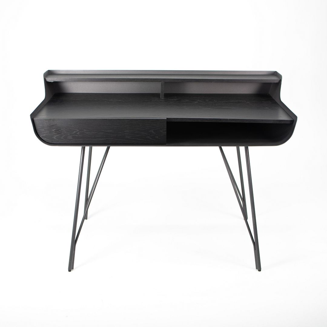 2020 Noori Desk by Nuevo Living w/ Steel Frame and Finished in Onyx (Black)