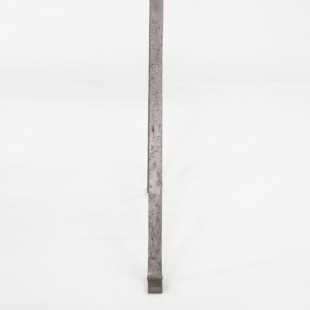 1980s Enzo Mari for Driade Frate Dining Table in Beech with Glass Top 31x51x28"