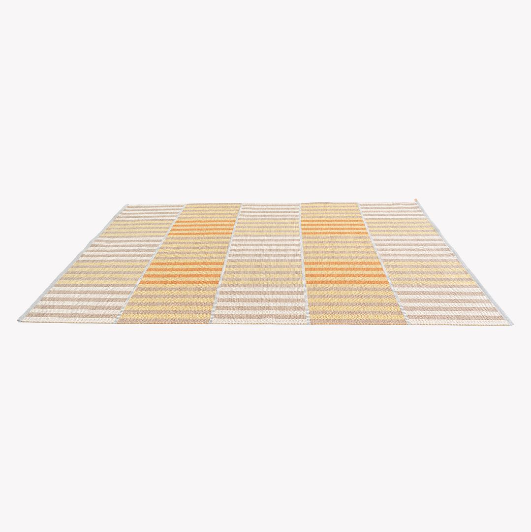 2024 Ingrid Dessau for Kasthall Karusell Rug 200x300cm Yellow Striped Pattern
