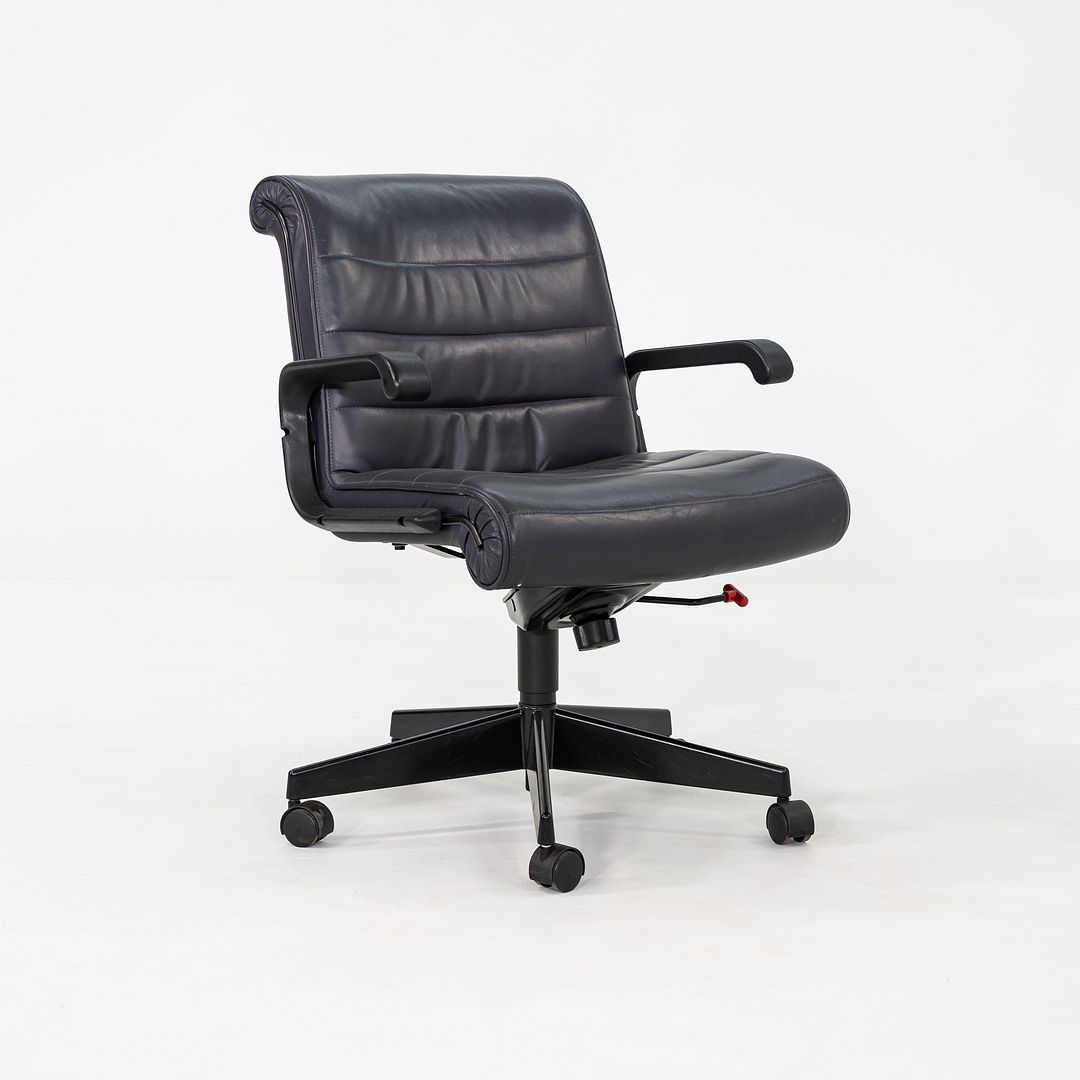 C. 2001 Richard Sapper Management Desk Chair Grey with Tilt Mechanism 12+ Avail