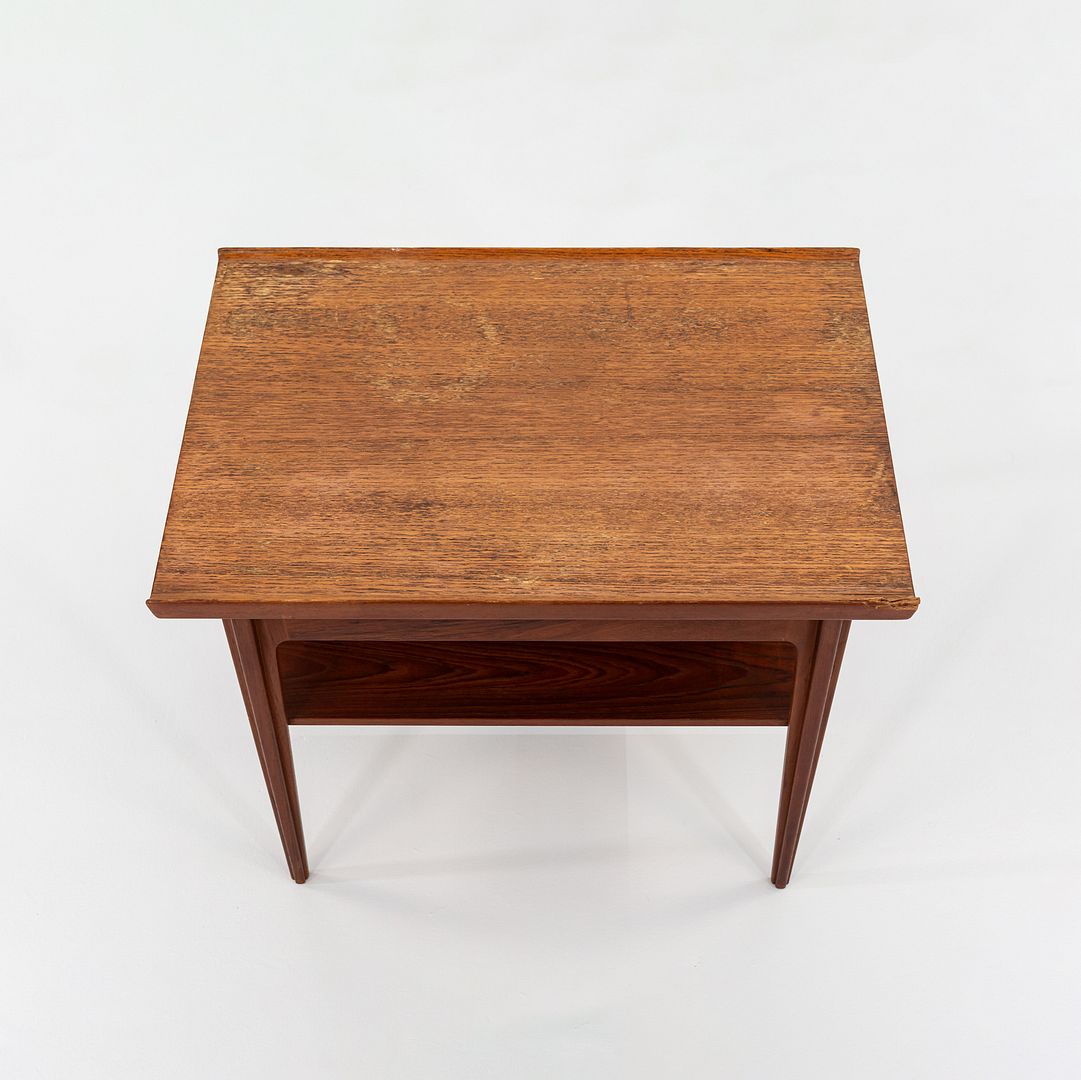 1950s Finn Juhl for France & Son 500 Series Side or End Table Teak 20x28 inches
