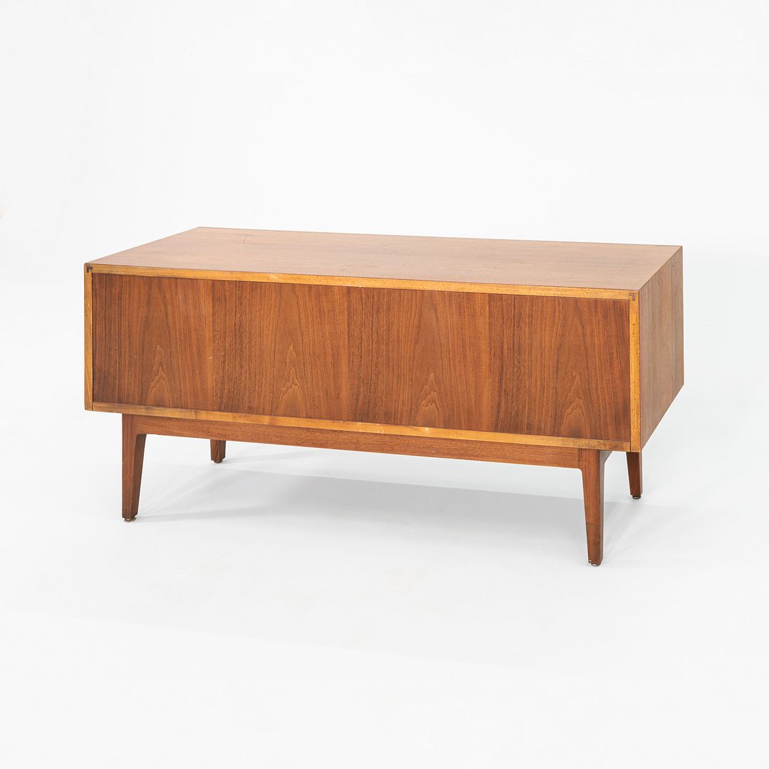 1960s Alexis Yermakov for Stow Davis Walnut Three Position Credenza w/ 4 Drawers