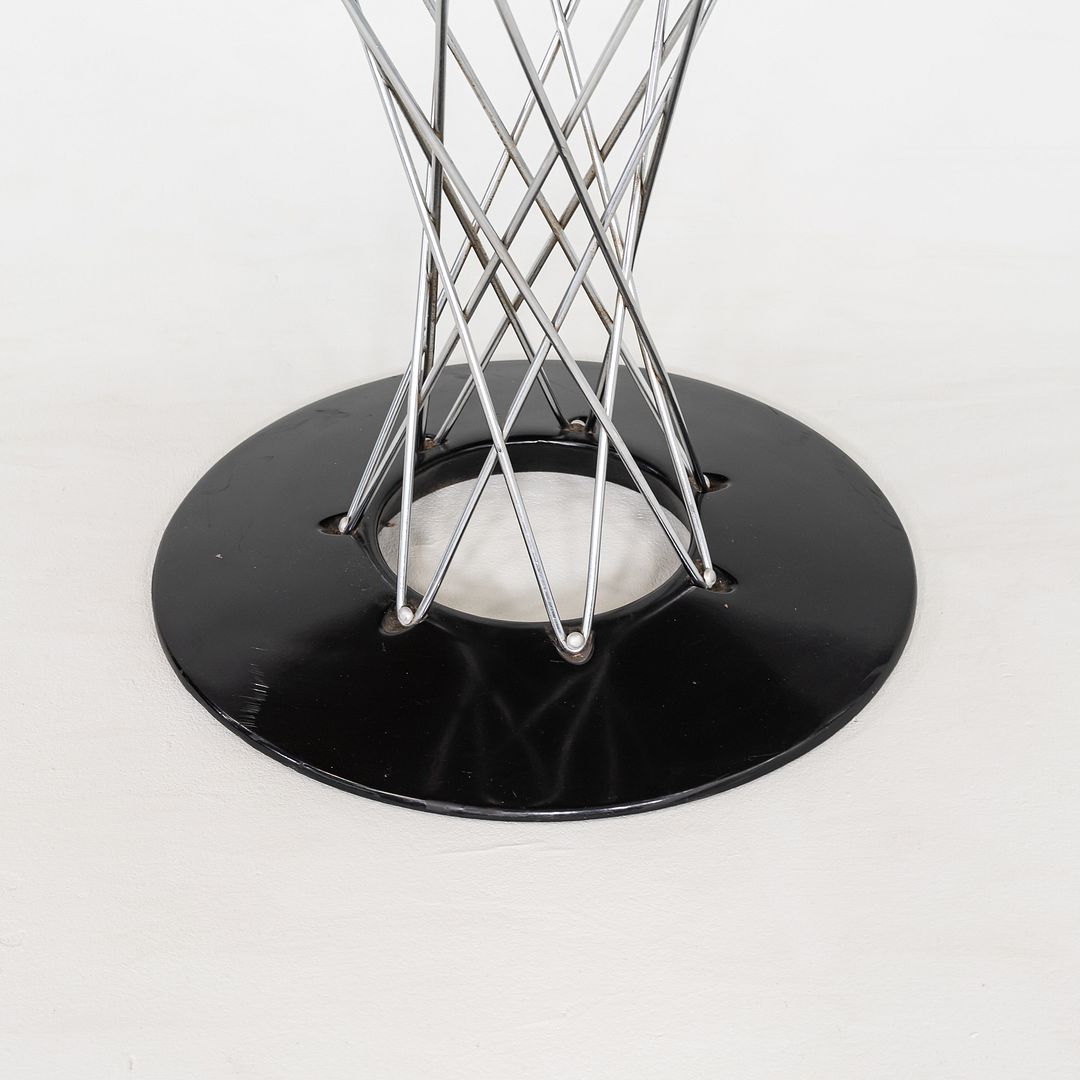 1970s Isamu Noguchi for Knoll 48" Cyclone Dining Table with White Laminate Top