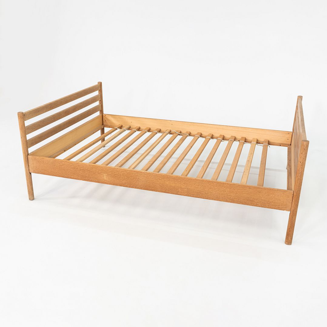 1970s Scandinavian Full Size Bed in Oak by Hans Wegner for RY Mobler, Denmark