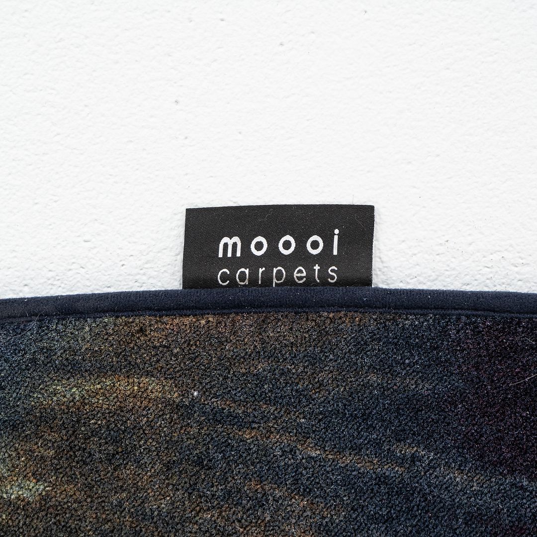 2020s MOOOI Mooon Circular Rug Made in Germany 98 Inch Diameter 2x Available