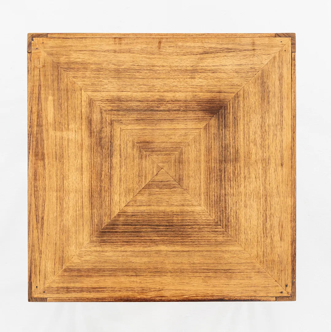 1960s Paul McCobb for Calvin Directional Walnut End Table in Bleached Walnut