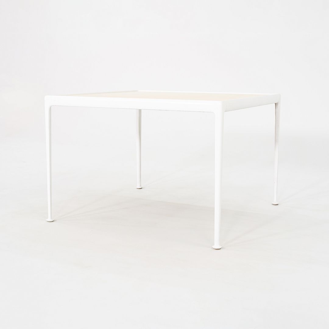 1970s Richard Schultz for Knoll 1966 Outdoor Dining Table w/ Yellow Top 38 inch