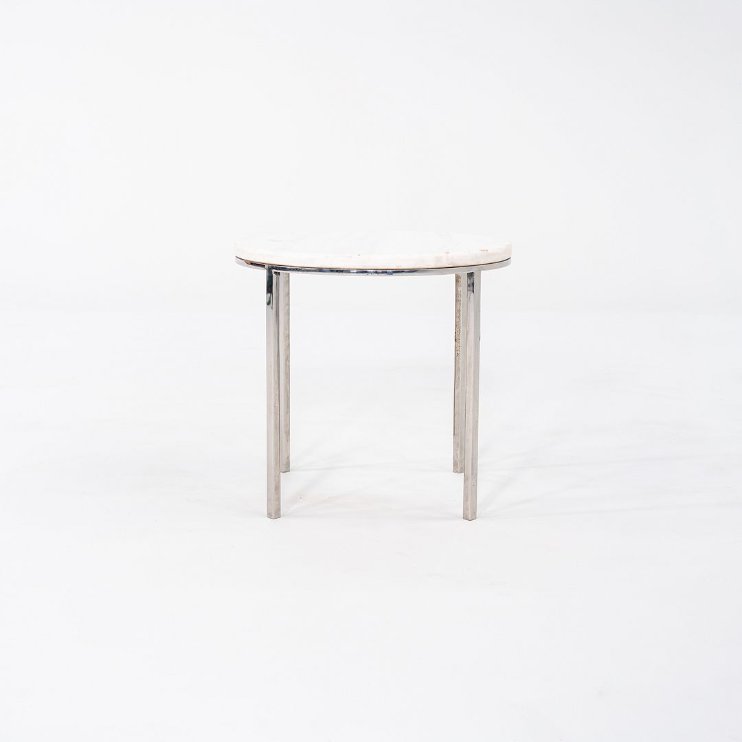 1965 Gordon Bunshaft and Davis Allen for SOM TA-39 Marble and Steel Side Table