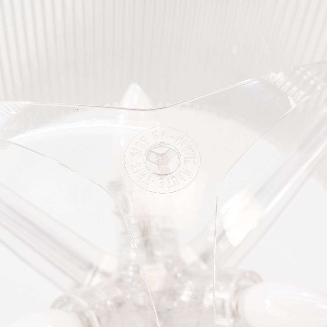 C. 2004 Ferruccio Laviani for Kartell Bourgie Table Lamp in Clear Made in Italy