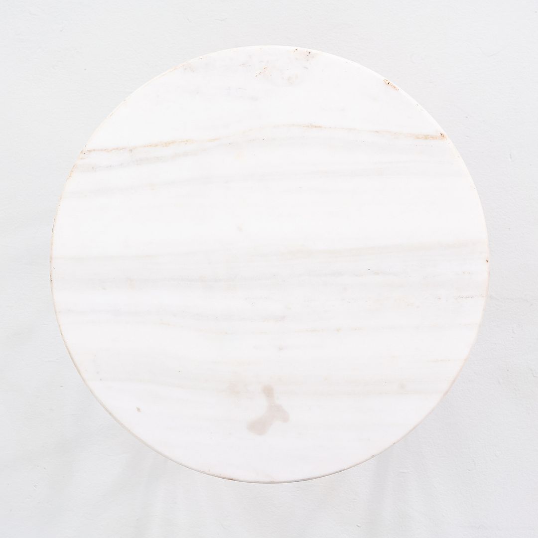 1965 Gordon Bunshaft and Davis Allen for SOM TA-39 Marble and Steel Side Table