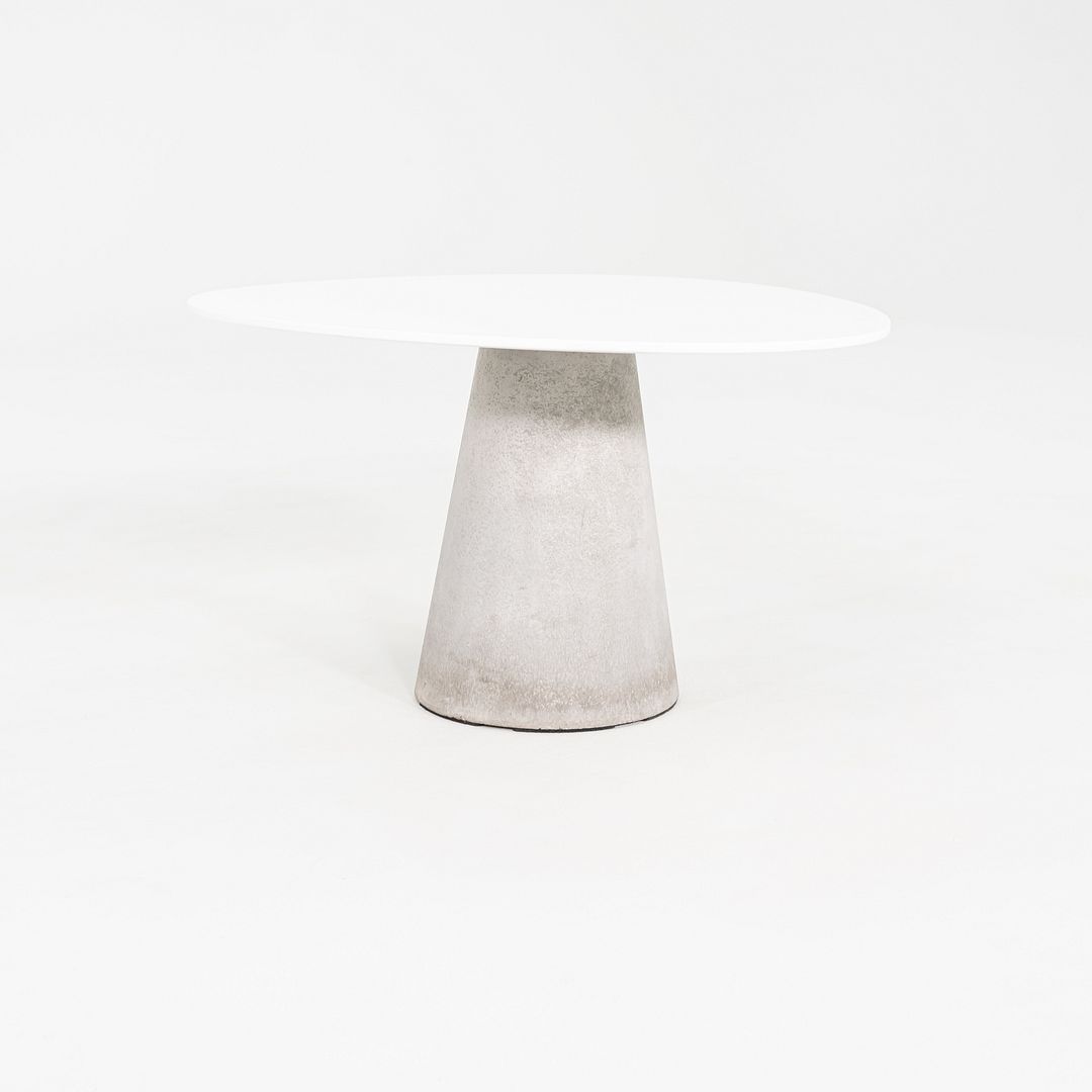 2010s Wolfgang Mezger for Davis Tosca Side / Coffee Table with Concrete Base