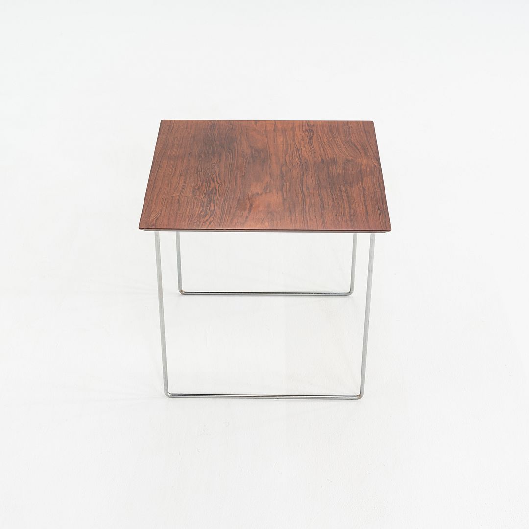 1960s Pair of Poul Norreklit For Georg Petersens Denmark Rosewood Puzzle Tables