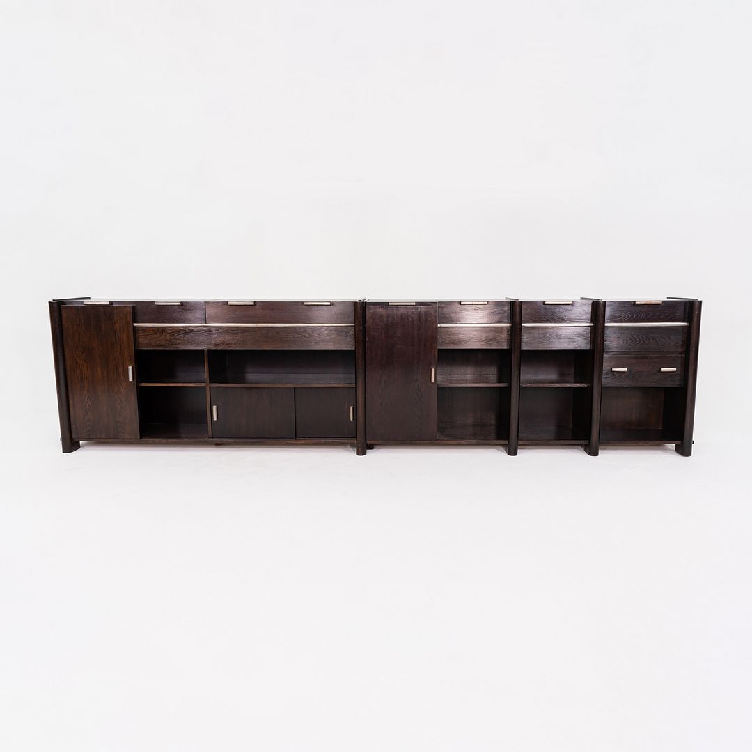 1940s Bench-Made French Oak Sideboard Cabinet attributed to Paul Dupre-Lafon