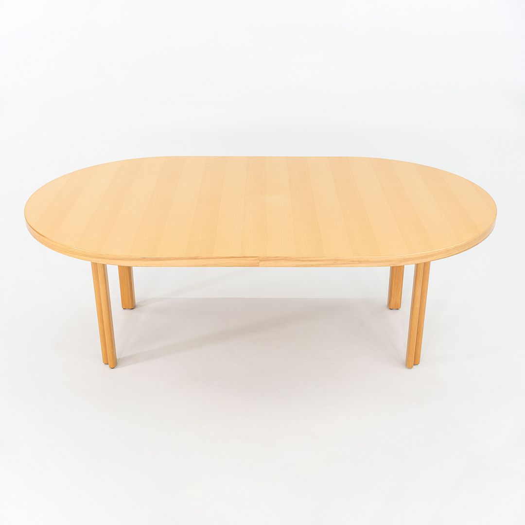 1970s Alvar & Aino Aalto for Artek H Leg Extension Dining Table in Beech