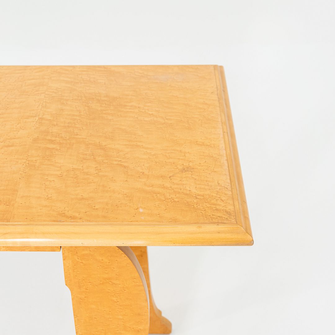 1984 Robert Venturi and Denise Scott Brown for Knoll Postmodern Console Table in Birdseye Maple