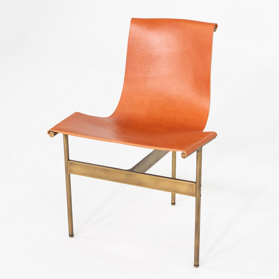 2010s Set of Four Katavolos Littell and Kelley Gratz TG-10 Dining Chairs Leather