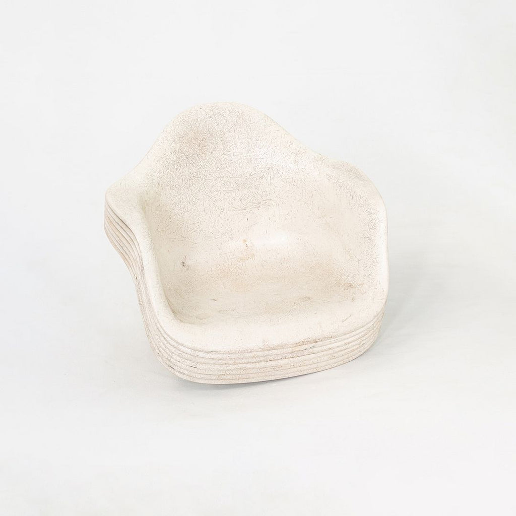 1960s Herman Miller Eames Fiberglass Arm Shell (no base) in Parchment Fiberglass 45x Available