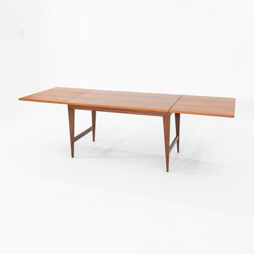1960s Poul Cadovius Cado Dining Table in Teak with Two Leaves 94x32x29 inches