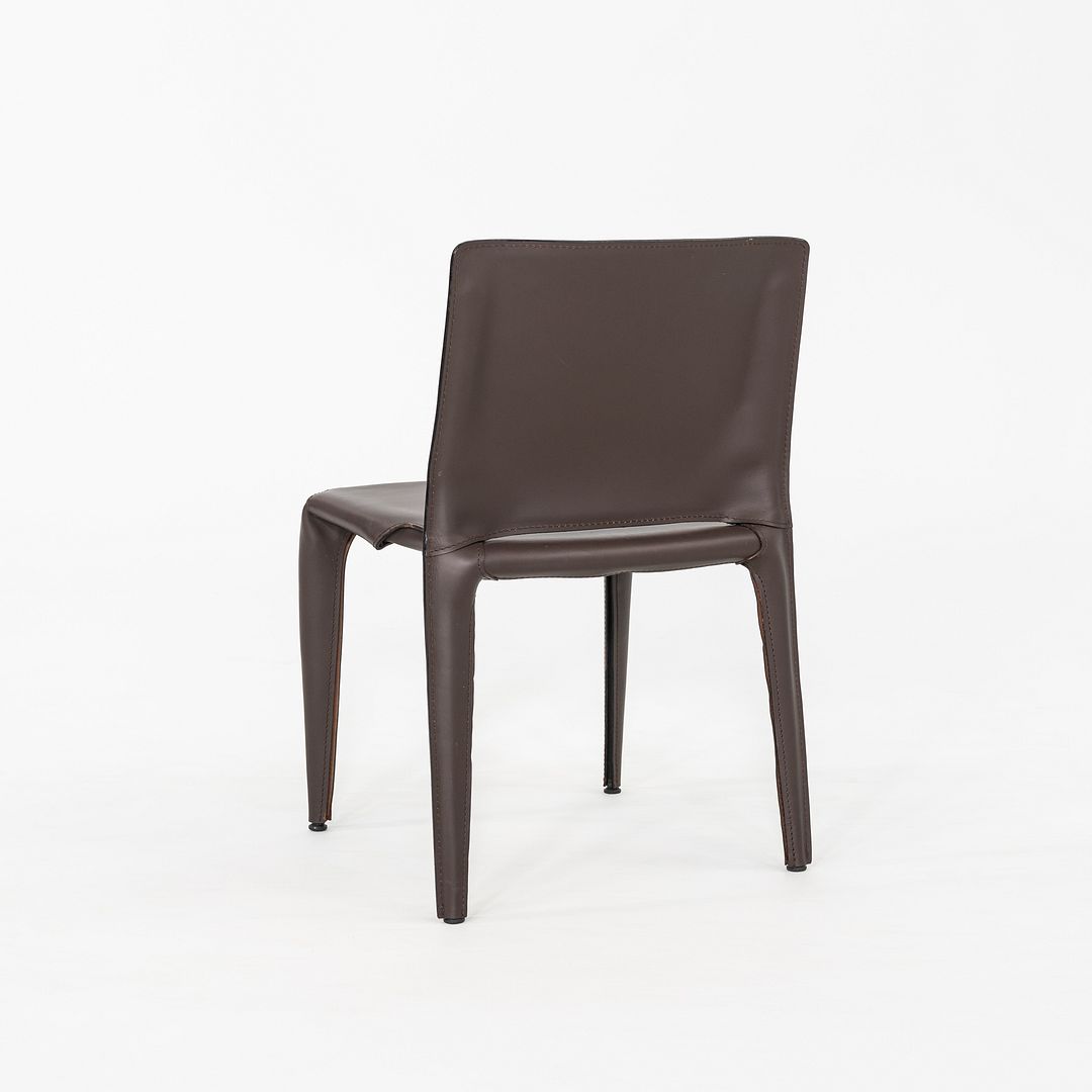 2010s Mario Bellini for Cassina Bull 422 Dining Chair in Brown Leather 12x Available