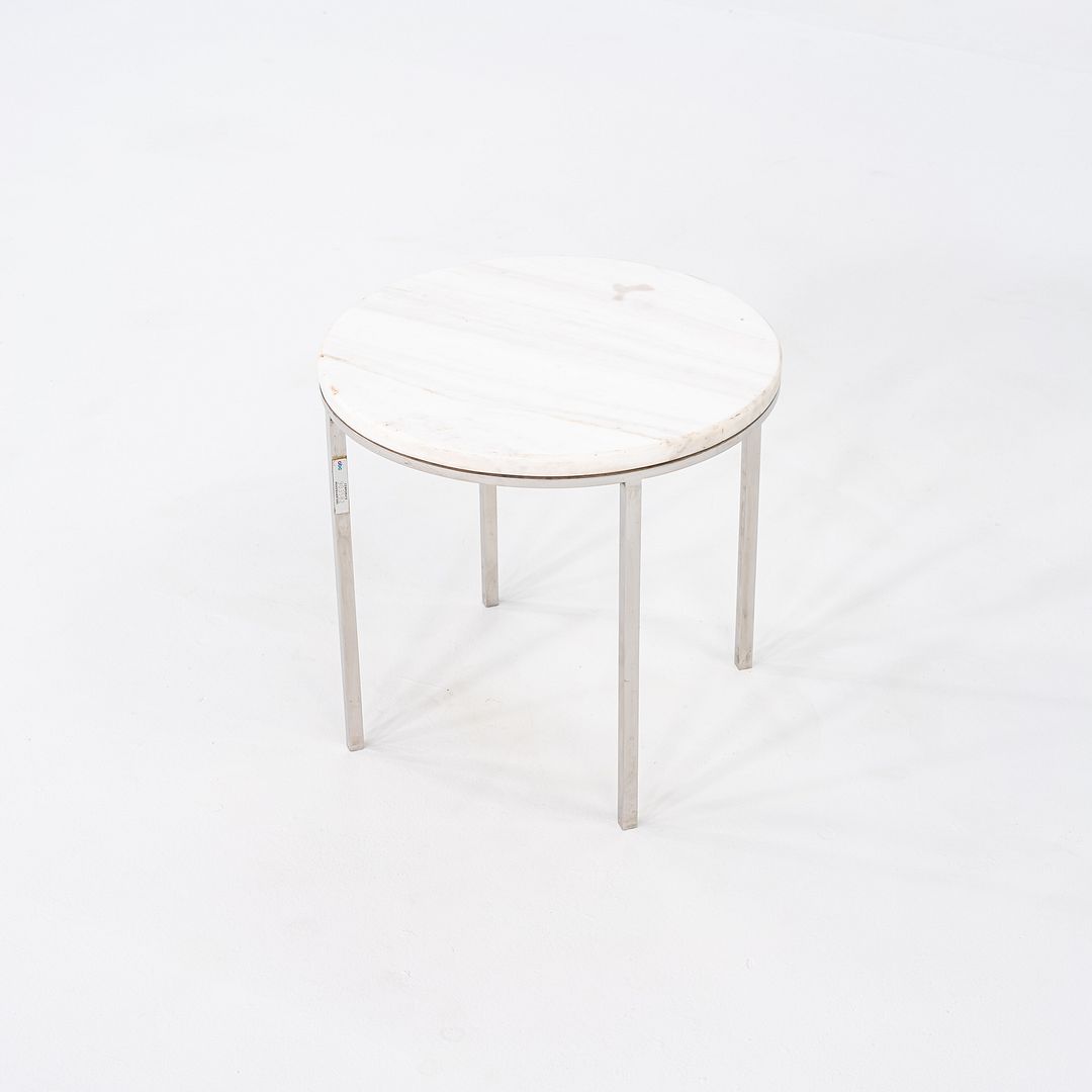 1965 Gordon Bunshaft and Davis Allen for SOM TA-39 Marble and Steel Side Table